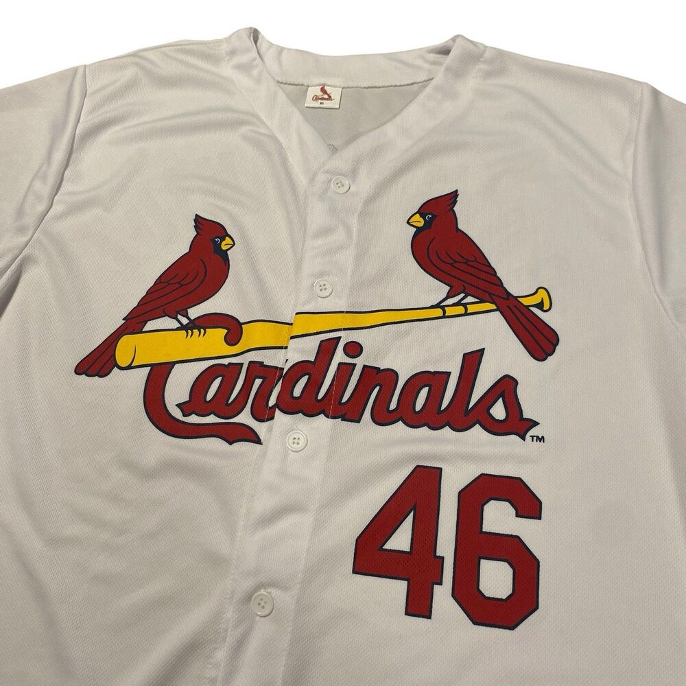 St Louis Cardinals Baseball Jersey Top Shirt Paul Goldschmidt #46 XL Sublimation